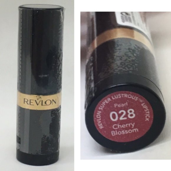 Revlon Super Lustrous Lipstick Cherry Blossom #028 - Picture 2 of 5